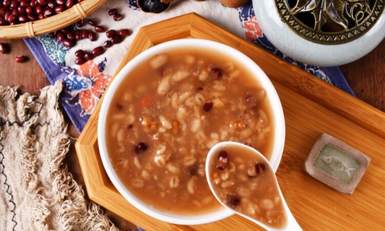 5. Cháo đậu đỏ 1