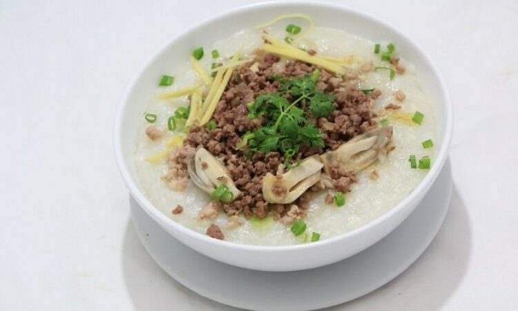 6. Cháo thịt bằm gừng tươi 1