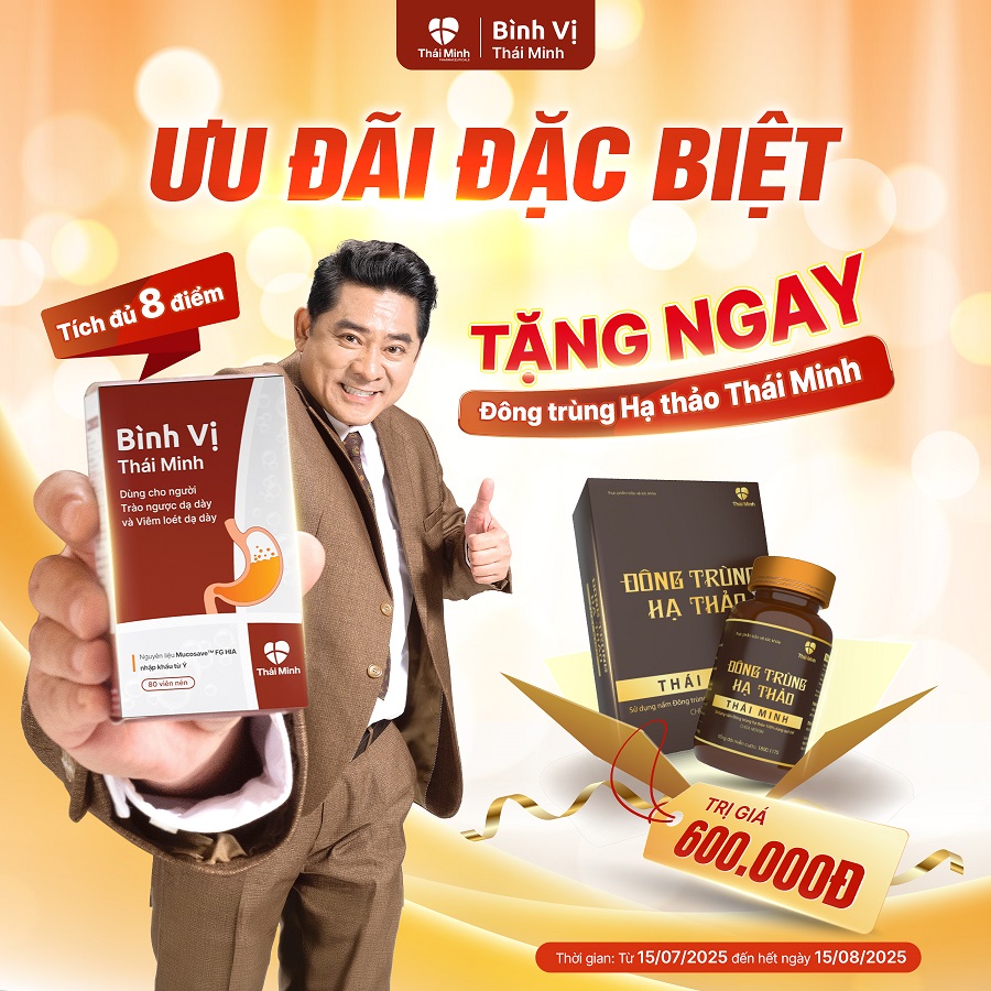 TÍCH ĐỦ 8 ĐIỂM BÌNH VỊ THÁI MINH - NHẬN NGAY QUÀ TẶNG CAO CẤP TRỊ GIÁ 600.000Đ 1 TÍCH ĐỦ 8 ĐIỂM BÌNH VỊ THÁI MINH - NHẬN NGAY QUÀ TẶNG CAO CẤP TRỊ GIÁ 600.000Đ 1