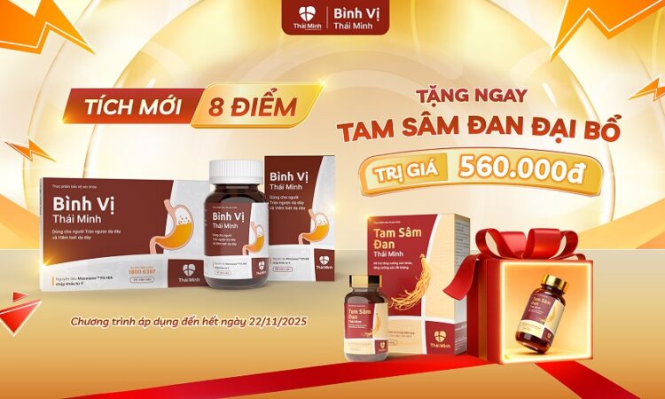 TÍCH 8 ĐIỂM BÌNH VỊ THÁI MINH – TẶNG NGAY TAM SÂM ĐAN ĐẠI BỔ