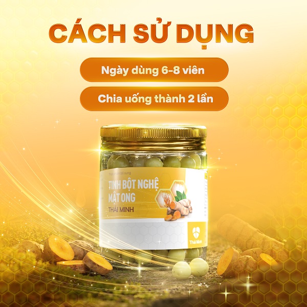 Tinh bột nghệ Thái Minh - Giải pháp hỗ trợ cải thiện bệnh lý dạ dày 2